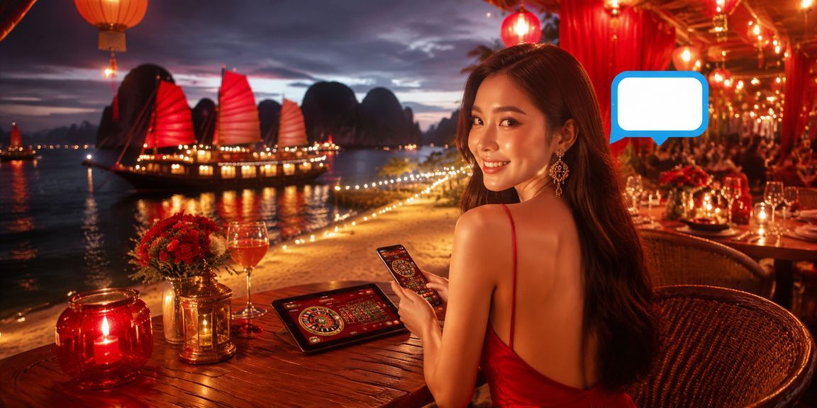 Cảnh Vịnh Hạ Long với không gian thư giãn và trải nghiệm nhận thưởng VIP tại nm790