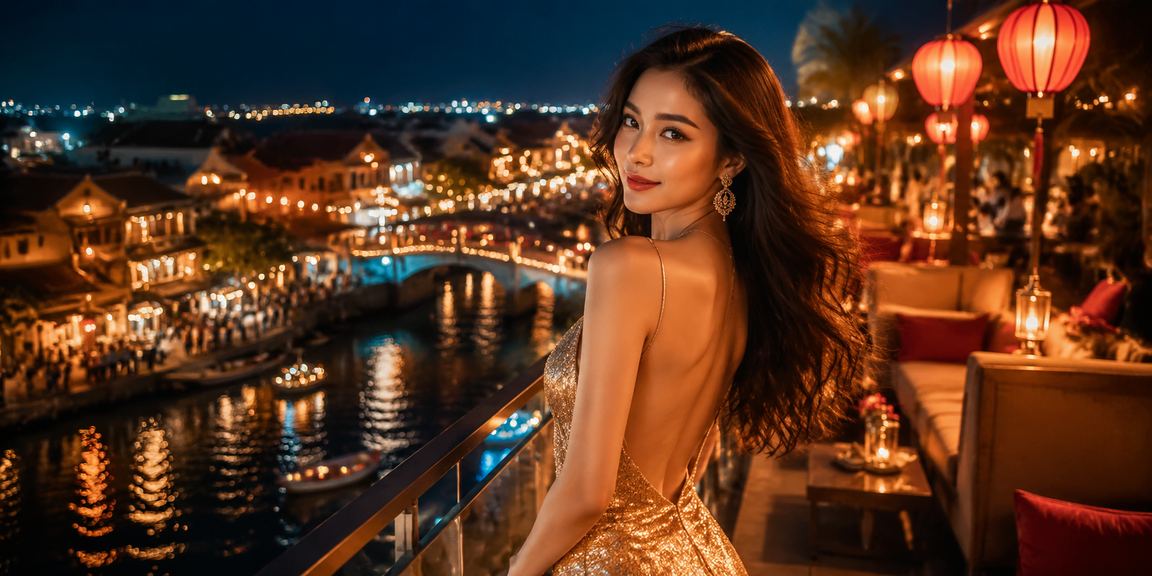 Không khí giải trí tại Hội An về đêm – hình ảnh gợi nhớ văn hoá chợ đêm sôi động của người dùng miền Trung Việt Nam