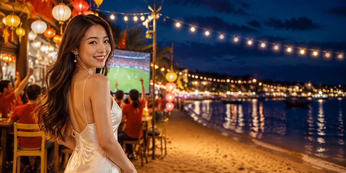 Cá cược bóng đá tại Hội An với không khí lễ hội đèn lồng truyền thống